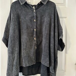 Zenana Outfitters Black Tunic Top